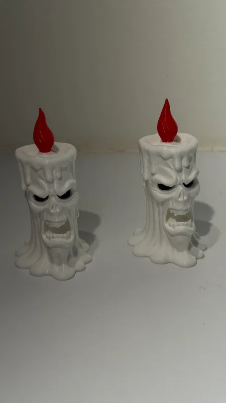 VELAS DIABÓLICAS BLANCAS